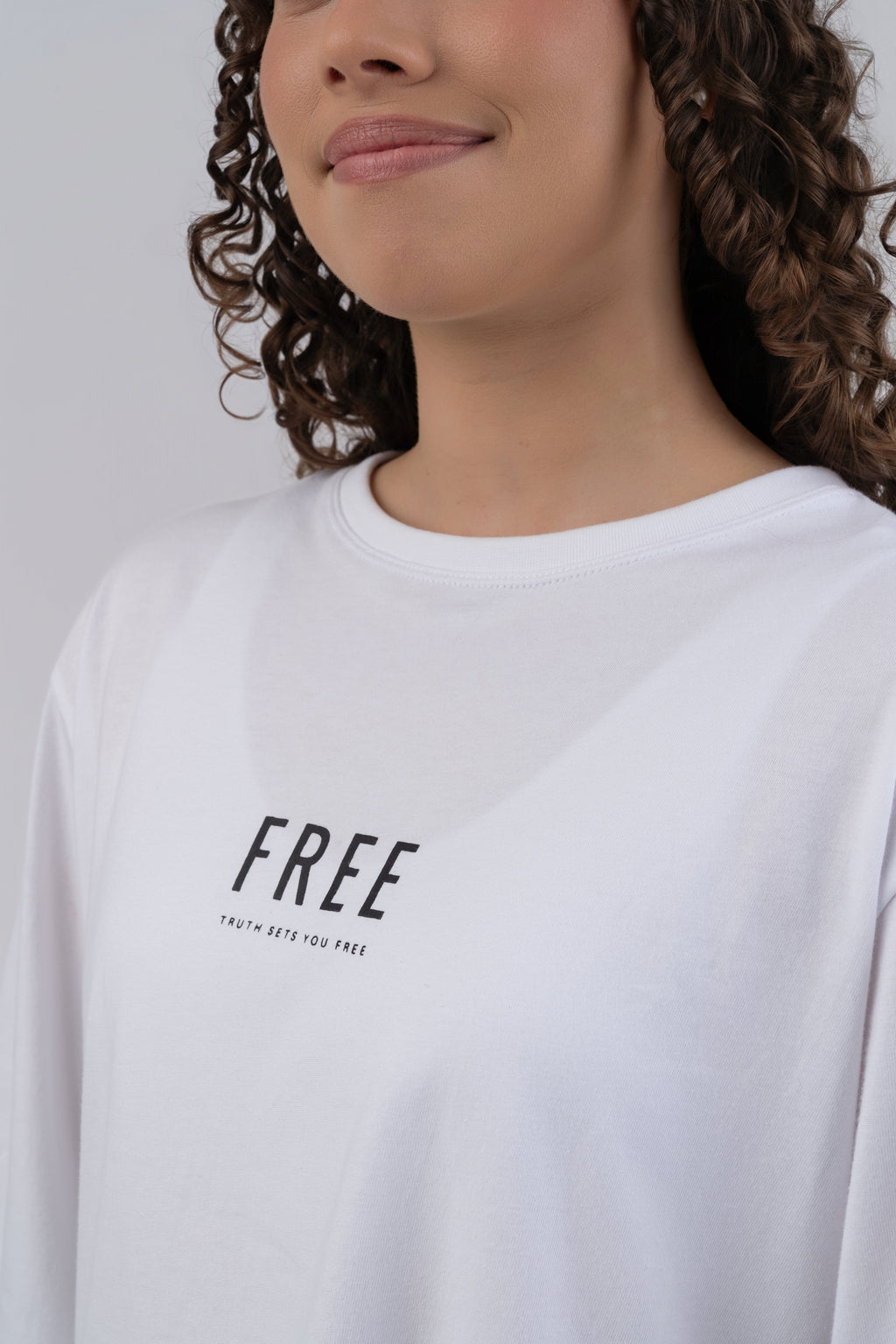 FREE Oversized T-Shirt - White