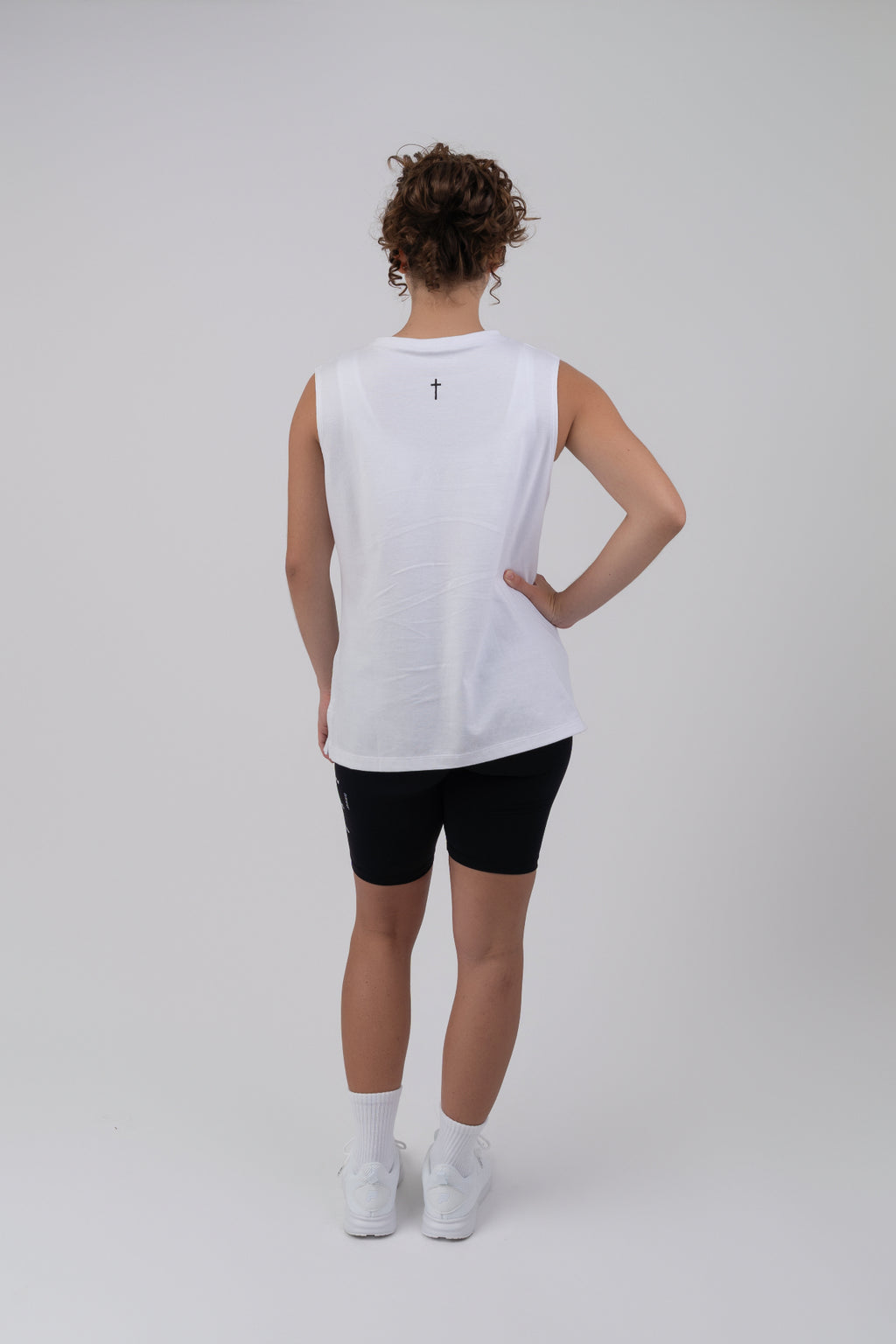 FREE Muscle Tee White - full back
