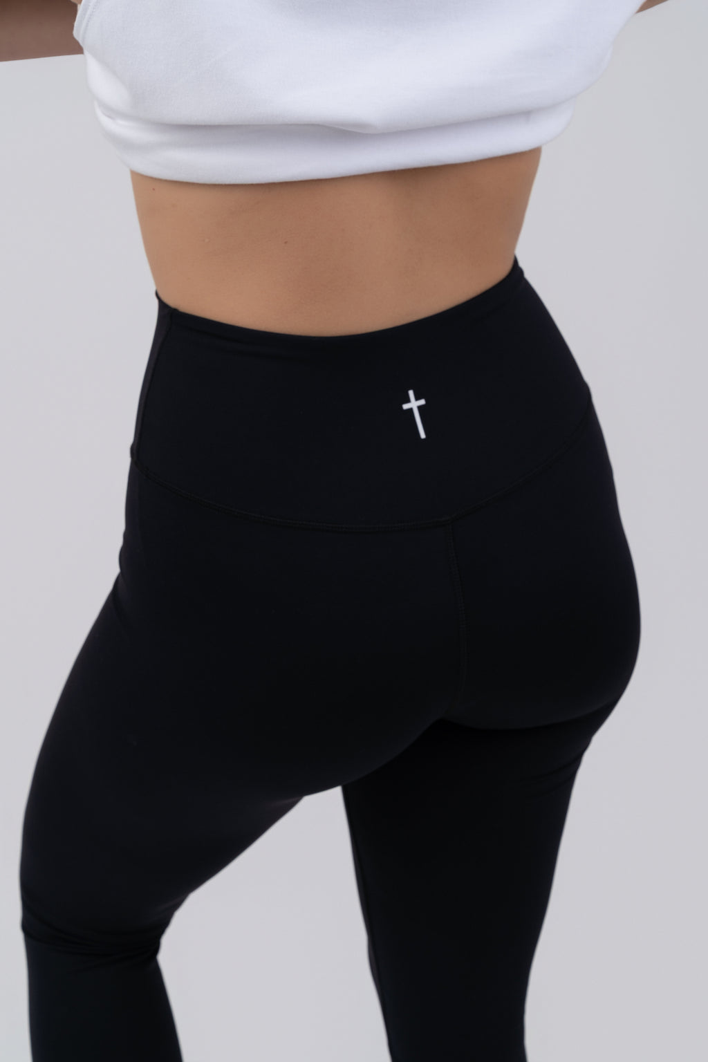 FREE Full Length Leggings - back waist cross detail