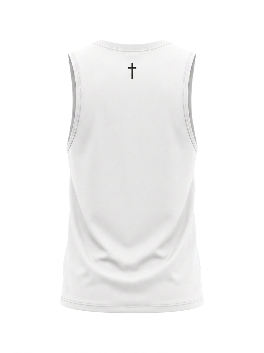 FREE Muscle Tee White - back